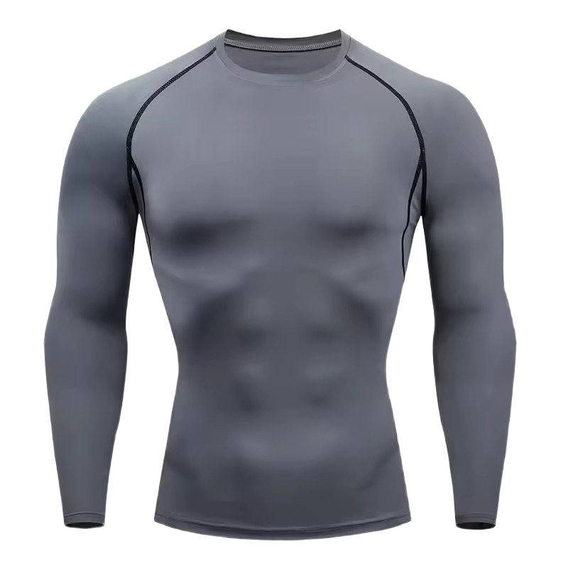 Camiseta Manga Larga Razer - Gris
