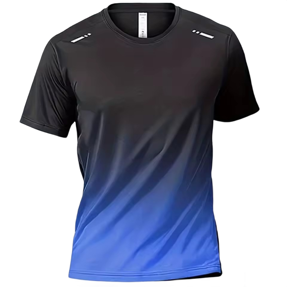 Camiseta Lion - Negra/Azul