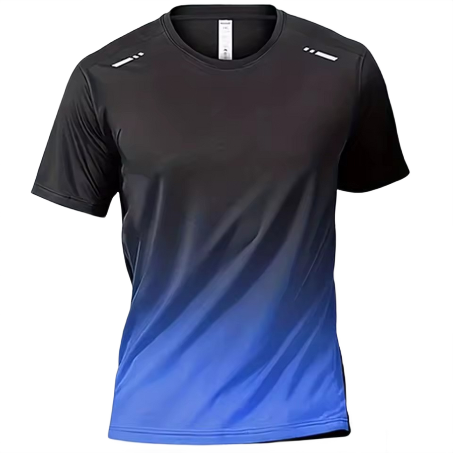 Camiseta Lion - Negra/Azul